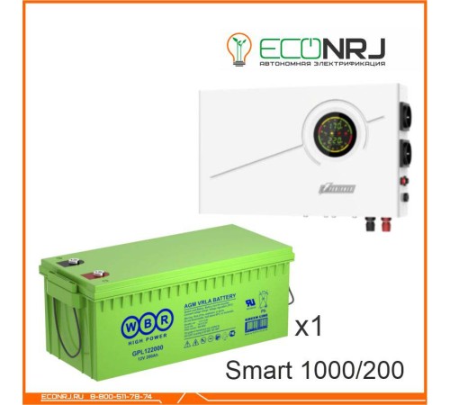 ИБП Powerman Smart 1000 INV + Аккумуляторная батарея WBR GPL122000