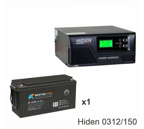 ИБП Hiden Control HPS20-0312 + Аккумуляторная батарея ВОСТОК PRO СК-12150