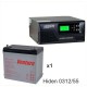 ИБП Hiden Control HPS20-0312 + Аккумуляторная батарея Ventura GPL 12-55