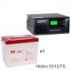 ИБП Hiden Control HPS20-0312 + Аккумуляторная батарея MNB MМ75-12