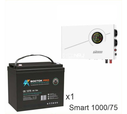 ИБП Powerman Smart 1000 INV + Аккумуляторная батарея ВОСТОК PRO СК-1275