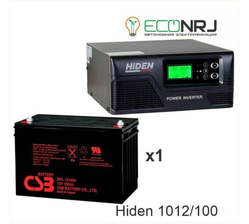 ИБП Hiden Control HPS20-1012 + Аккумуляторная батарея CSB GP121000